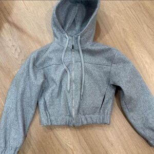 Edikted Gray Cropped Jacket